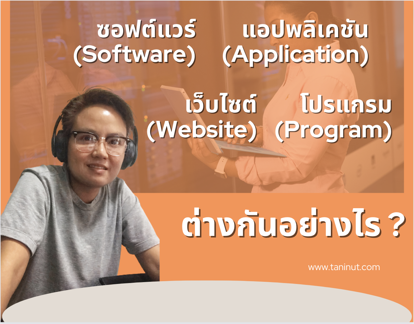 ซอฟต์แวร์ (Software) แอปพลิเคชัน (Application) เว็บไซต์ (Website) และ โปรแกรม (Program) ต่างกันอย่างไร ?