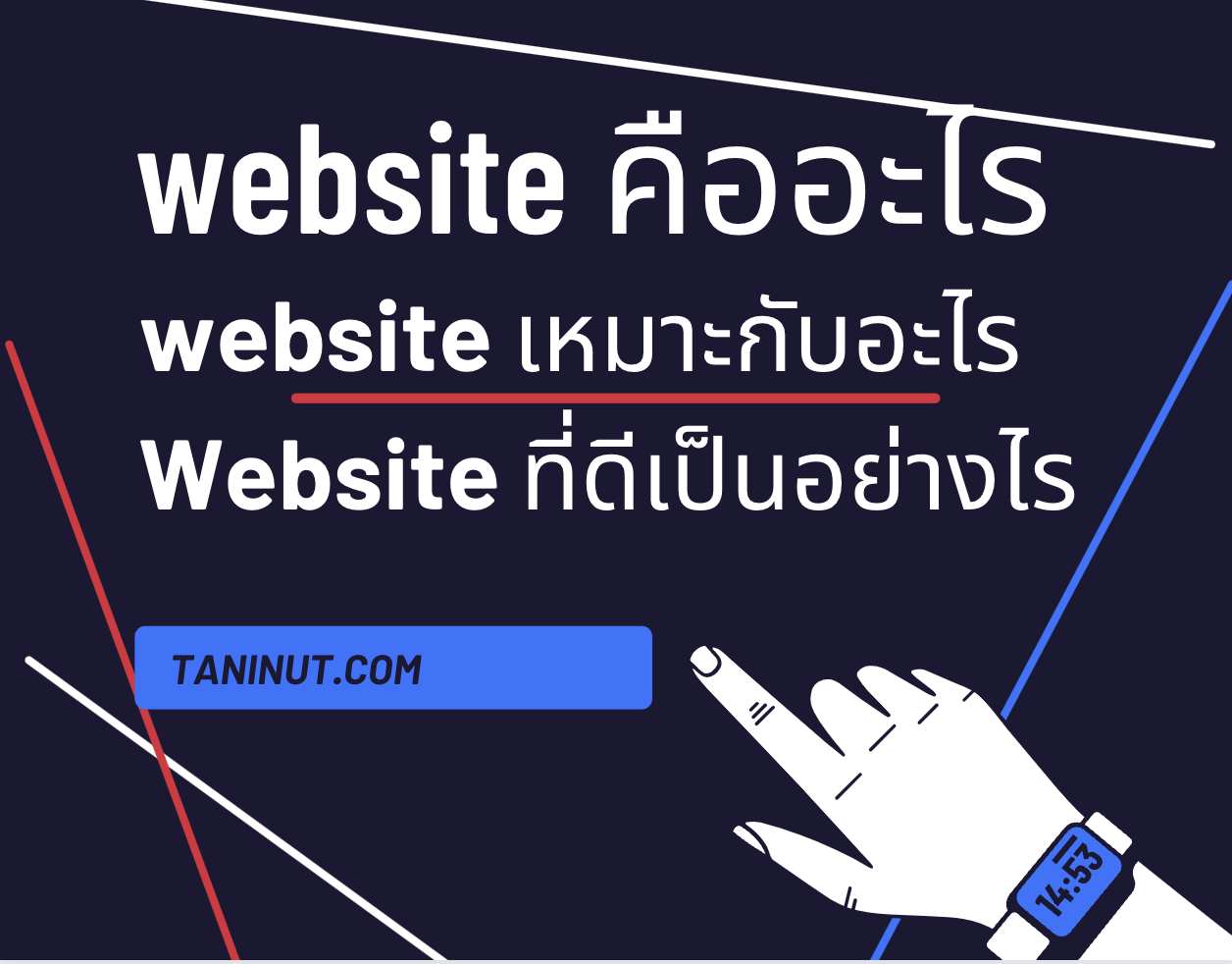 website คืออะไร